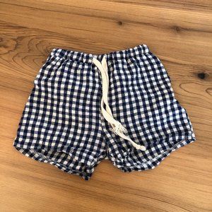 Linen toddler shorts
